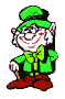 St. Patrick's Day Leprechaun