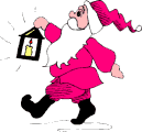 Santa needs a lantern to check on his reindeer at night!