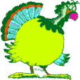 Turkey giggling "It is a beautiful day!"