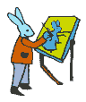 Bunny Painting