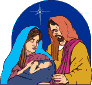 Mary And Joesph With Jesus