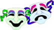 Comedy and Tragedy Masks