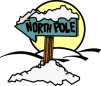 North Pole just ahead.