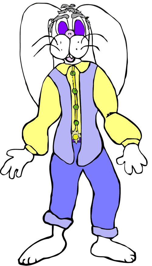 Grampaw Sunnie The Puppeteerr Bunnie