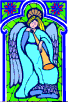 Stained Glass Angel