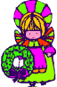 Christmas Angel with Wreath
