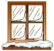Snowy Window