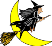 Witch on Broomstick