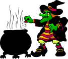 Witch with Brew