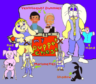 Grampaw and Race's favorite puppets