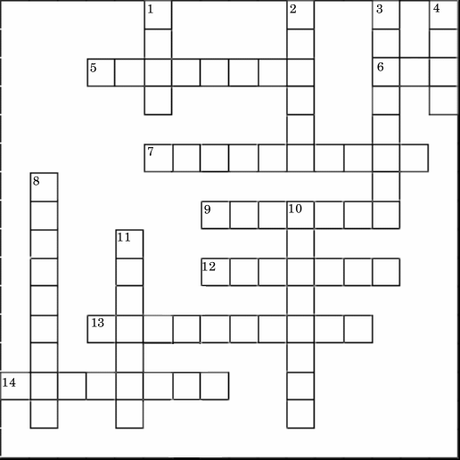 4th of July Kids Crossword Puzzle