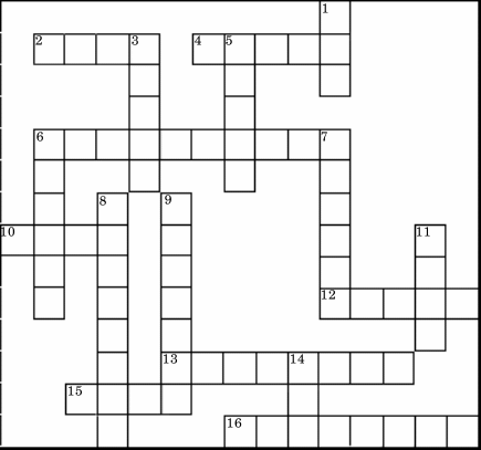 Columbus Day Middies Crossword Puzzle