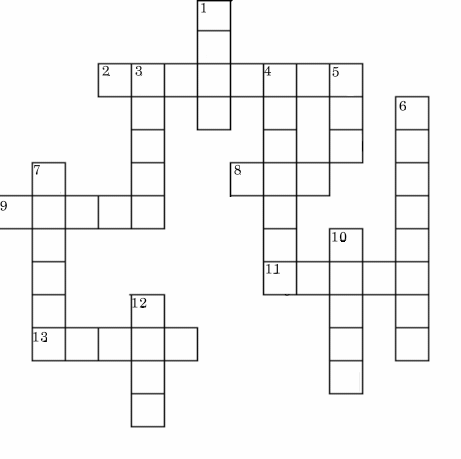 Martin Luther King jr. Day Kids Crossword Puzzle