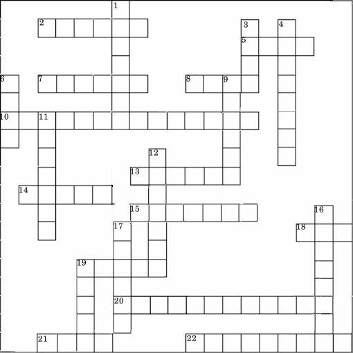 Mother's & Father's Day Deluxe Crossword Puzzle