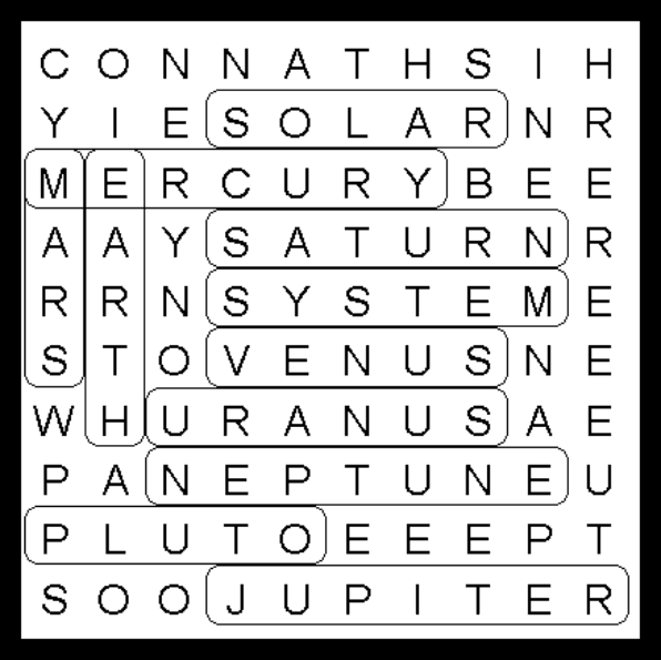 PuzzleSolution For Kids Planets