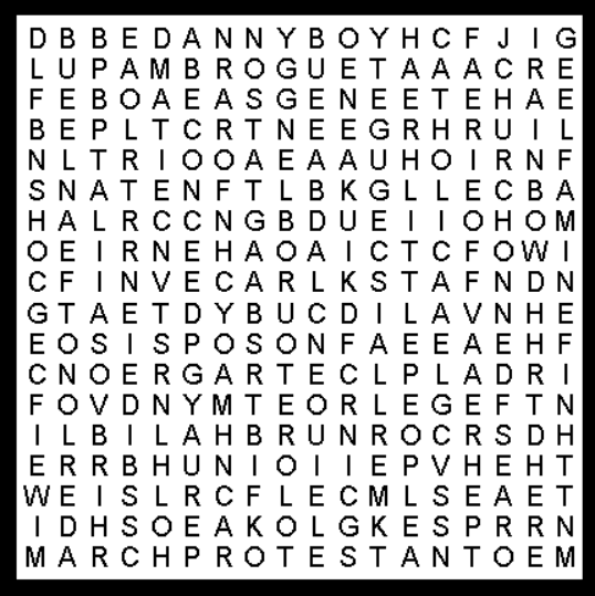 St. Patricks's Day Deluxe Puzzle