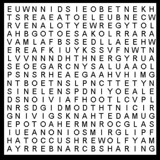 thanksgiving Deluxe Word Search