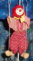 Small Red Head Clown 9"