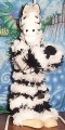 Yarn 10 inch Zebra