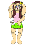 Hunnie Bunnie with long ears,  furry tails, and feet king size.