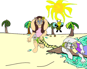 Hunnie totes in raft and collapses.